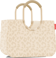 Reisenthel leo vanilla loopshopper M Bevásárlótáska - Bézs/Mintás