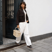 Reisenthel leo vanilla carrybag XS Bevásárlótáska - Bézs/Mintás