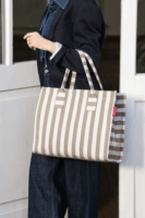 Reisenthel Daily Shopper Bevásárlótáska - Barna-Fehér/Mintás