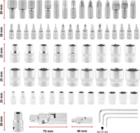 Einhell E-Case Szerszámkészlet kofferben (92 db / csomag)