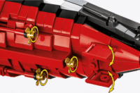 Cobi 4860 Bismarck Csatahajó 3204 darabos építőjáték