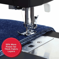 Singer 4432 Heavy Duty Háztartási Varrógép - Fekete