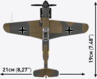 Cobi 5873 Messerschmitt BF-109F repülő 123 darabos Építőjáték