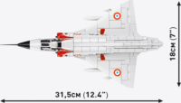 Cobi 5930 Mirage IIIC Repülőgép 375 darabos építőjáték
