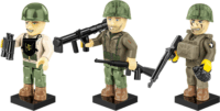 Cobi 2058A D-Nap 1944. Június 6. figurák 33 darabos építőjáték