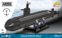 Cobi 4859 Sous-Marin SNLE tengeralatjáró 643 darabos építőjáték