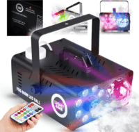 LIGHT4ME Fog 600W LED Ball Füstgép RGBWA LED világítással és diszkógömbbel
