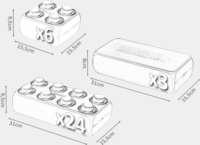 Marioinex brick nagyméretű Építőkockák 33 darabos készlet