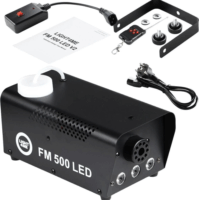 LIGHT4ME FM 500 LED V2 Füstgép RGB Party Diszkó világítással