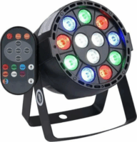 LIGHT4ME P12 Távirányítós LED PAR RGBW Party világítás Diszkó lámpa