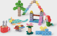 Marioinex Mini Waffle pasztell Építőkockák 400 darabos építőkészlet