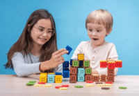 Marioinex Mini Waffle Építőkockák 302 darabos építőkészlet