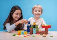 Marioinex Mini Waffle Építőkockák 302 darabos építőkészlet