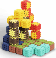 Marioinex Mini Waffle Építőkockák 302 darabos építőkészlet