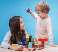 Marioinex Mini Waffle Építőkockák 206 darabos építőkészlet