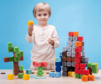 Marioinex Mini Waffle Építőkockák 406 darabos építőkészlet