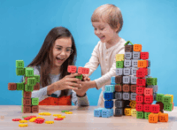 Marioinex Mini Waffle Építőkockák 406 darabos építőkészlet