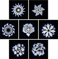 LIGHT4ME Spot Ring 30 mini RGB LED Party Diszkó Robotlámpa