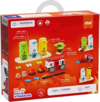 Marioinex Mini Waffle City - Tűzoltóság Építőkockák 148 darabos építőkészlet