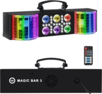 LIGHT4ME Magic Bar 3 3az1-ben RGBW Party Diszkó világítás Állvánnyal