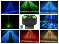 LIGHT4ME SID2 4 az 1-ben multieffekt LED RGBW Party Diszkó világítás