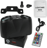 LIGHT4ME SID2 4 az 1-ben multieffekt LED RGBW Party Diszkó világítás