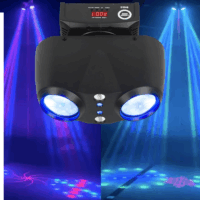 LIGHT4ME SID2 4 az 1-ben multieffekt LED RGBW Party Diszkó világítás