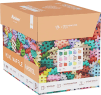 Marioinex Mini Waffle Pasztell Építőkockák 200 darabos építőkészlet