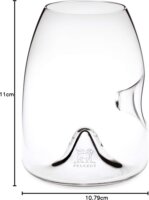 Peugeot 250072 Les Impitoyables 400ml Kóstoló Üveg pohár - Átlátszó