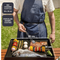 Black+Decker BXOP7350E 3 égős Gázgrill 3 x 2450 W - Fekete/Ezüst