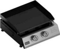 Black+Decker BXOP4900E 2 égős Gázgrill 2 x 2450 W - Fekete/Ezüst