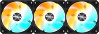 Gigabyte EZ Chain Fan 120 120mm PWM ARGB Rendszerhűtő ventilátor 3db - Fekete