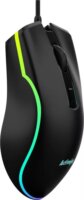 Activejet AMY-W390 Fűthető Vezetékes Gaming RGB Egér - Fekete