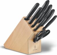 Victorinox Classic Rozsdamentes acél késkészlet 9 darabos - Fekete / Bézs