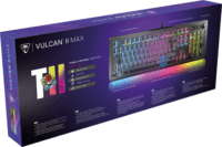 Turtle Beach Vulcan II Max Vezetékes Gamer Billentyűzet DE - Fekete