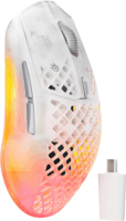 Steelseries Aerox 3 Gen 2 Wireless Bluetooth Gaming Egér - Ghost