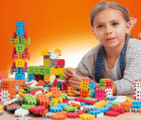 Marioinex Mini Waffle Építőkockák 200 darabos építőkészlet