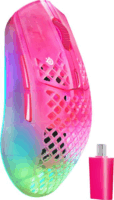 Steelseries Aerox 3 Gen 2 Wireless Bluetooth Gaming Egér - Magenta Haze