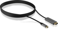 ICY BOX IB-CB020-C USB-C - HDMI 4K 60Hz kábel 1.8m - Fekete