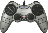Defender Zoom Vezetékes Kontroller Gamepad (PC) - Szürke
