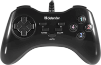 Defender Game Master G2 Vezetékes Kontroller Gamepad (PC) - Fekete