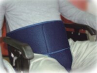 Aston 681021 SECUBACK III Stabilitást biztosító öv - Fekete