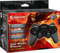 Defender Game Master Wireless Kontroller Gamepad (PC) - Fekete
