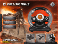 Defender Challenge Mini LE Kormány és pedál - Fekete/Szürke (PC)