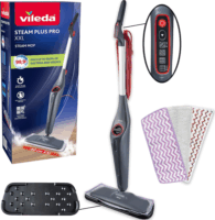 Vileda 180838 Steam Plus Pro XXL Gőztisztító készülék 1550 Watt - Szürke/Fehér