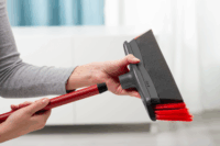 Vileda DuActiva Seprűfej - Szürke/Piros