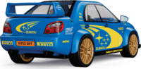 Cobi Subaru Impreza WRC 2004 206 darabos építőjáték