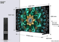 TCL 98" 98Q6C 16:9 4K UltraHD QD Mini-LED Smart Google TV