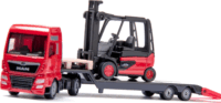 Siku Super Man teherautó Linde targoncával - Piros
