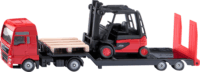 Siku Super Man teherautó Linde targoncával - Piros